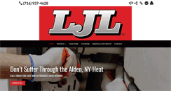 Desktop Screenshot of ljlehvac.com